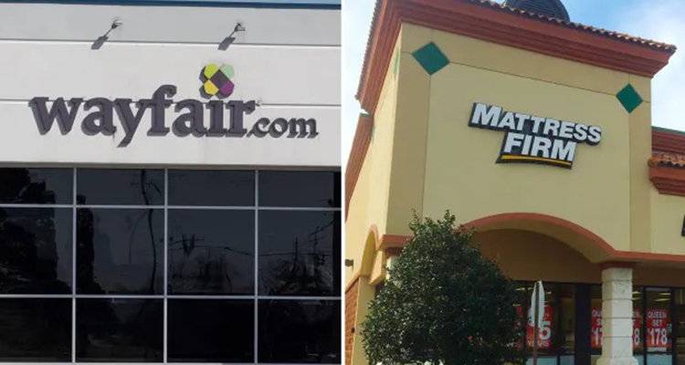 Wayfair和Mattress Firm被指面临“破产风险”