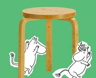 Artek×Moomin梦幻联名：极简家具秒变童话现场
