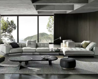 Minotti Dylan系列：悬浮美学与模块化艺术的完美交响