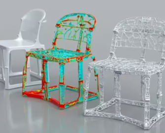 3.9kg承重100kg！达索发布3D打印折叠椅，一体成型