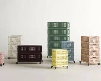 HAY Colour Crate新品上市：用再生塑料玩转色彩收纳
