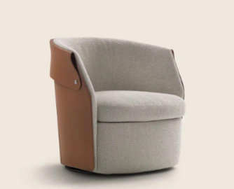 FLEXFORM 2025新品 | OZZY扶手椅：古典与现代的优雅对话