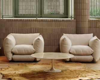 神仙单椅驾到！Knoll 推出 Perron Pillo Lounge Chair 休闲椅