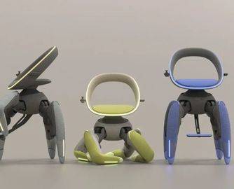 会走路的座椅：丰田推出 Walk Me，能跨障碍、爬楼梯