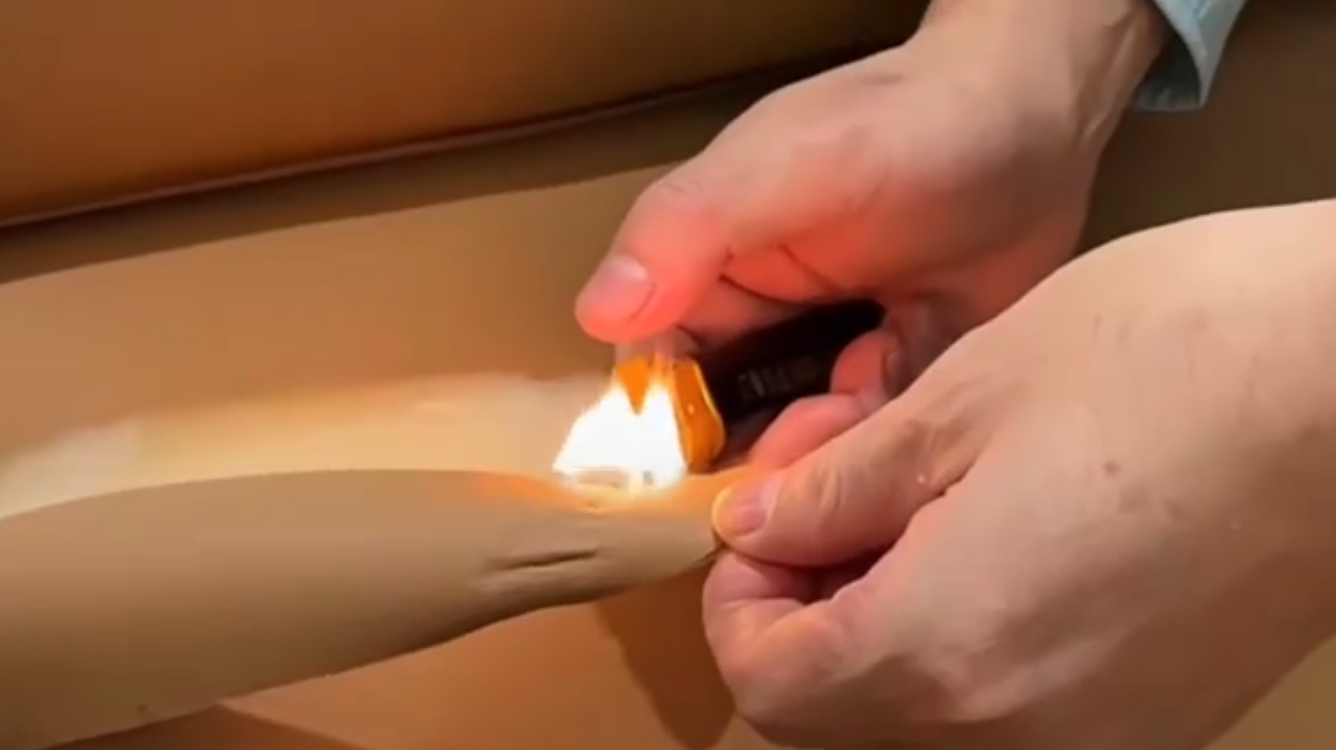 “头层牛皮”实为人造革？网红“反诈老陈”喊话两大家具品牌