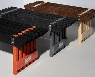 100%再生塑料打造‘鸟居长凳’：Placyle用废弃物演绎建筑之美