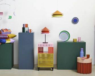 IKEA×Raw Color色彩大师联名，把“莫列波纹”设计带回家