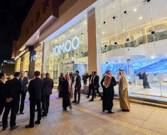 1029㎡！九牧在沙特打造海外最大展厅