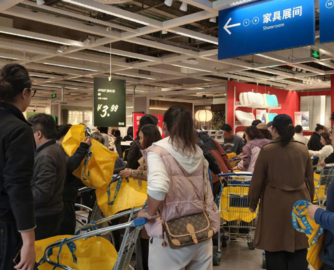 宜家番禺店闭店倒计时！大批市民涌入打卡，现场排长龙