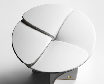 吉冈德仁为LV设计“花瓣凳”：以结构与工艺，连接品牌的过去与未来