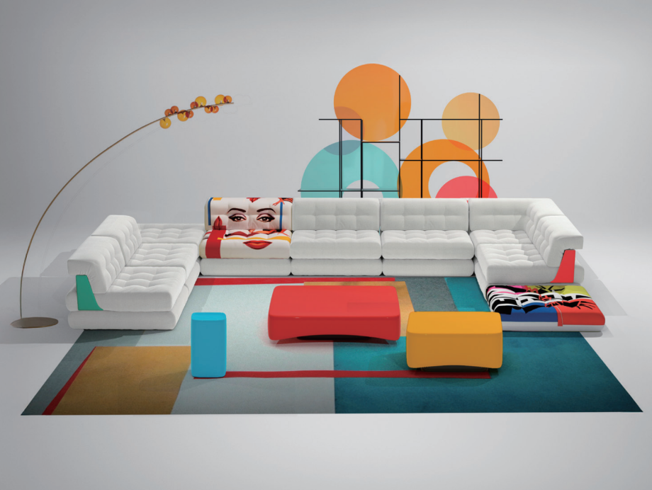 罗奇堡携手西班牙导演阿莫多瓦，为Lounge沙发注入电影叙事