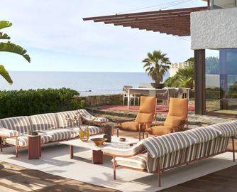 Cassina 2026户外系列打造“移动的绿洲”，以设计对话永恒与舒适