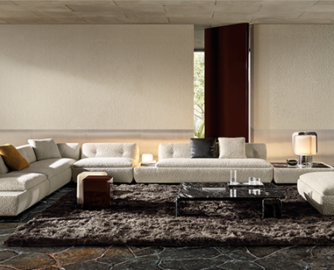 以月为形，以诗为境：Minotti携手Tagliaferri推出“Supermoon”座椅系列