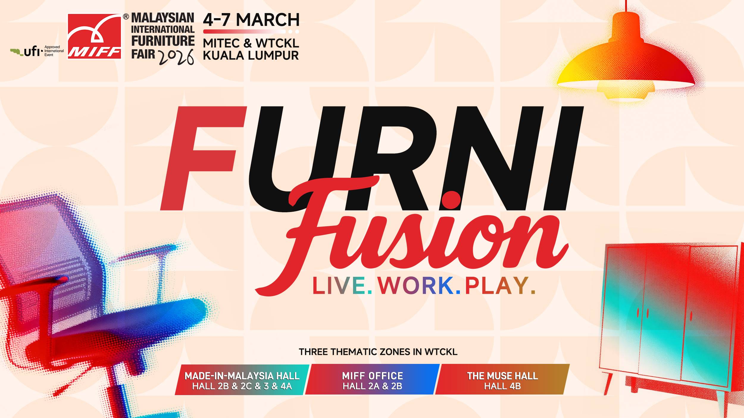 MIFF 2026 Reimagined WTCKL at FurniFusion: Live. Work. Play!