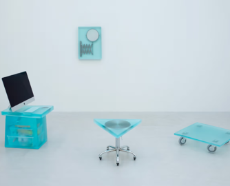 EGOSYSTEM「Dip系列」：将iMac、圆凳转化为雕塑家具