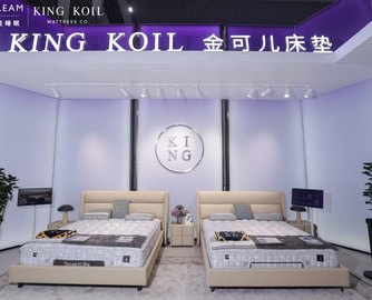 金可儿奢华新品惊艳深圳家具展，智能“公测”引发未来睡眠遐想！