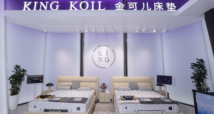 金可儿奢华新品惊艳深圳家具展，智能“公测”引发未来睡眠遐想！