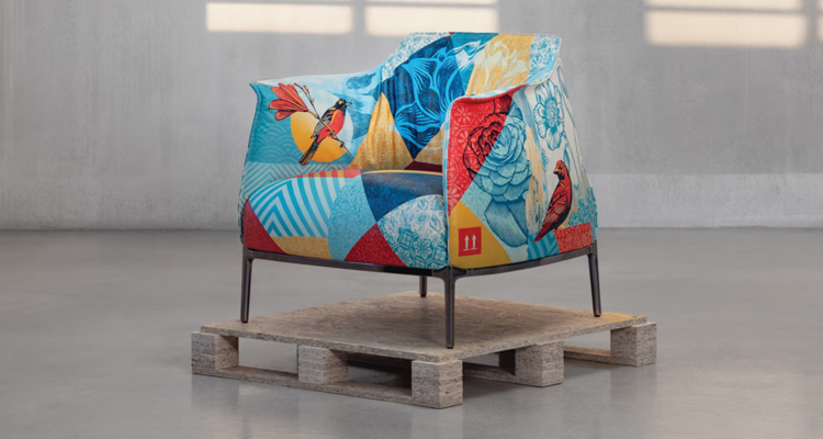 知名街头艺术家操刀！Archibald扶手椅联名款发布，全球仅200张