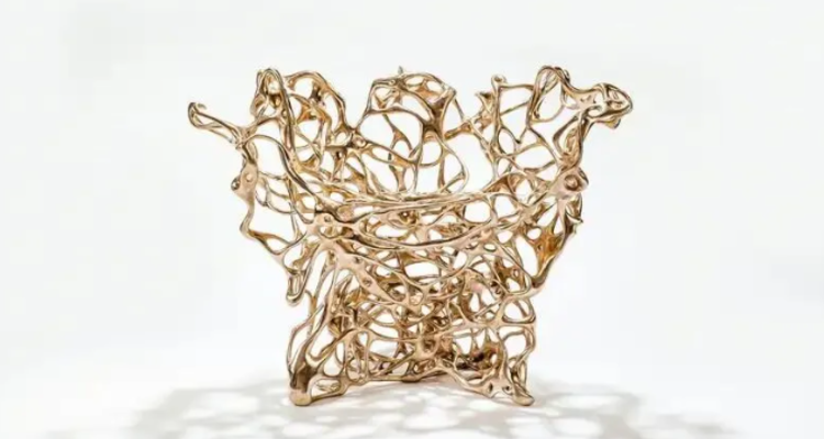 金属3D打印+算法生成！Growth椅如何用数字技术“种”出家具？