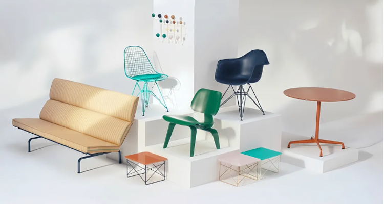Herman Miller x HAY联名系列：钢丝椅、紧凑沙发、通用圆桌齐亮相