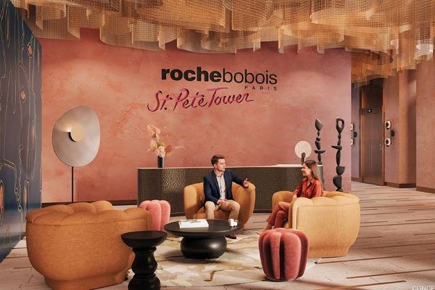 法式设计跨界豪宅！Roche Bobois 落子美国，首座品牌冠名住宅大厦官宣