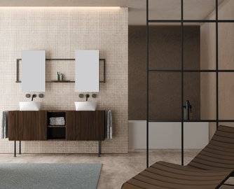 创新卫浴品牌 Scarabeo米兰展新品预览：以方圆相融的几何语言，演绎平衡之美