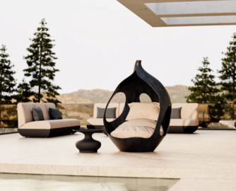 郁金香沙发、圆形堡垒、极简长椅：Sunbrella® × GANSK三款新品发布