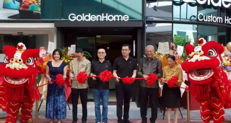 金牌家居新加坡首店开业