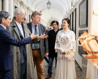 千年舟亮相米兰，从材料出海到文化出海