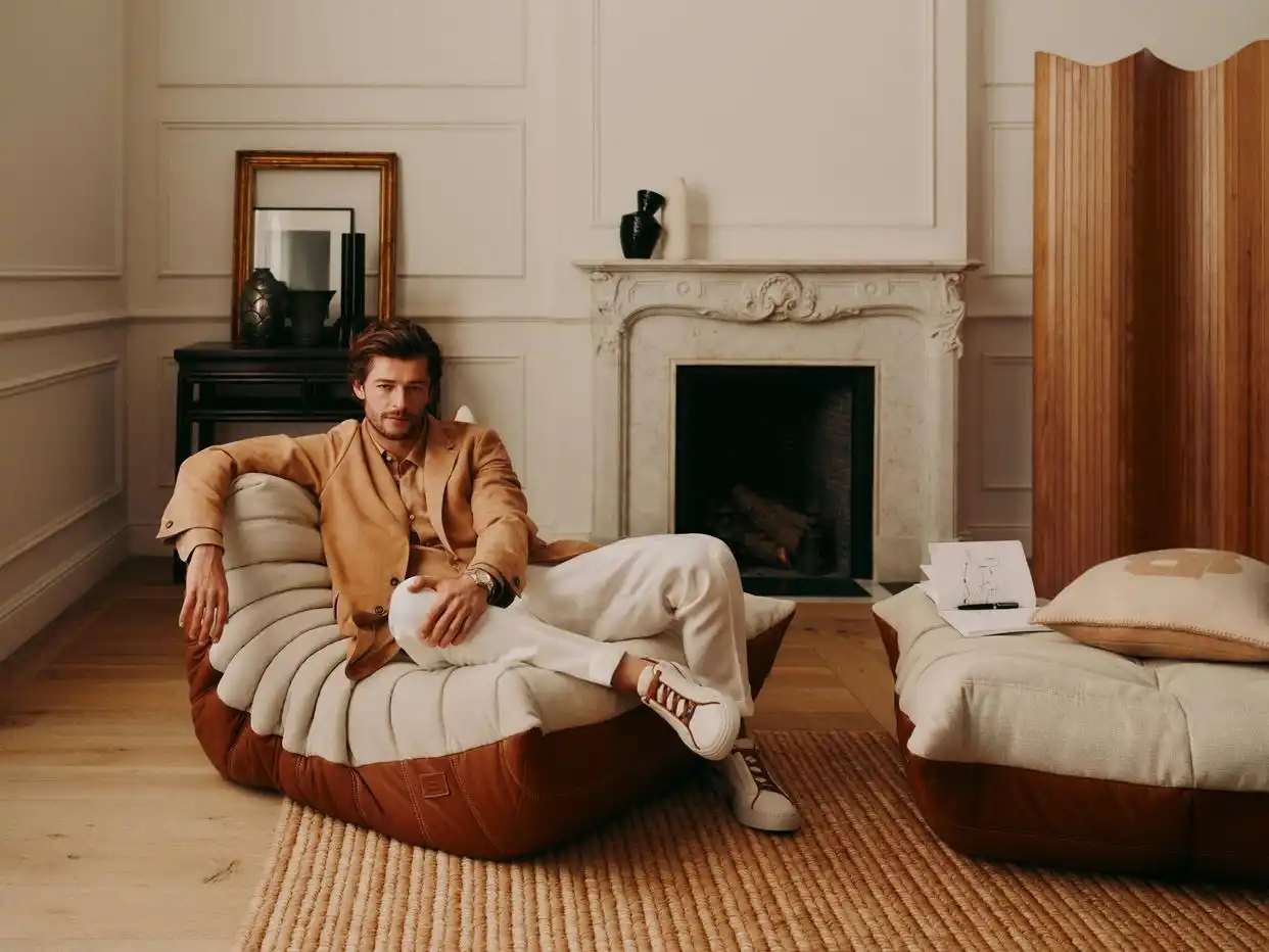 给沙发穿件“西装”：BOSS × Ligne Roset联名Togo沙发亮相