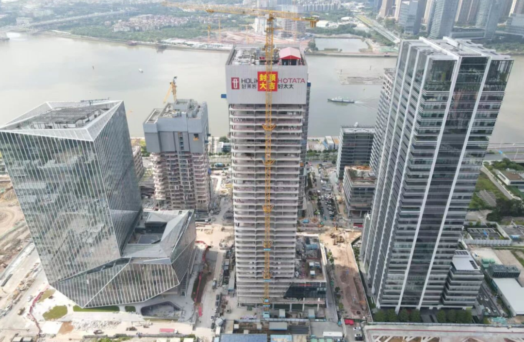 好太太&好莱客广州新总部封顶！总建面积10.83万㎡